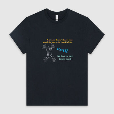 TAX PAYER satire definition t-shirt Thumbnail