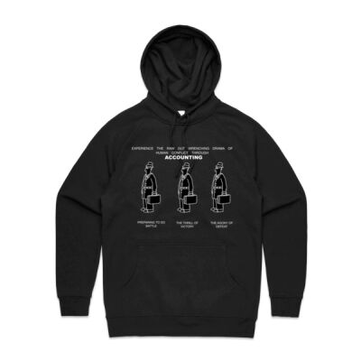  ACCOUNTING satire hoodie Thumbnail