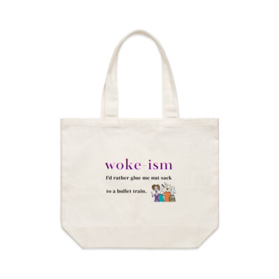 WOKE-ISM satire definition BAG Thumbnail