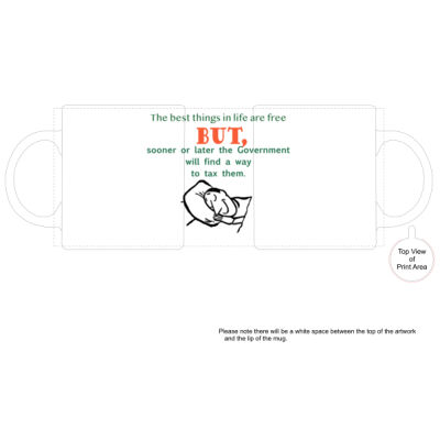 TAX satire definition mug Thumbnail