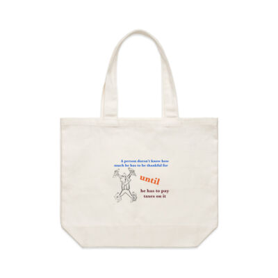 TAX PAYER satire definition bag Thumbnail