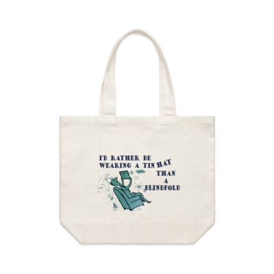 TIN HAT CONSPIRACY satire quote BAG Thumbnail