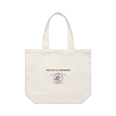 Political promises, satire definition bag Thumbnail