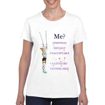 Socially satire: satire definition t-shirt Thumbnail