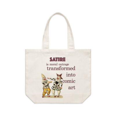 SATIRE: satire definition bag Thumbnail