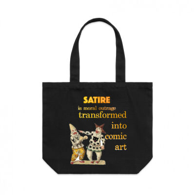 SATIRE: satire definition bag Thumbnail