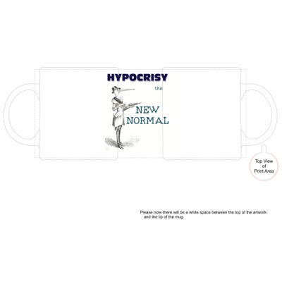 HYPOCRISY: satire definition MUG Thumbnail