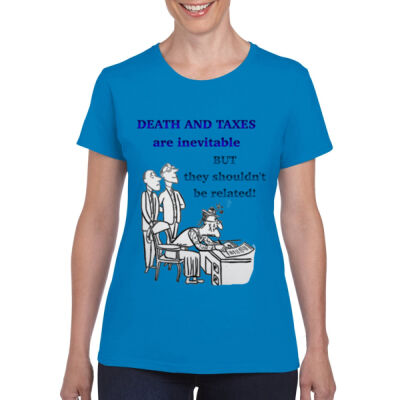 taxes & death : satire definition Thumbnail
