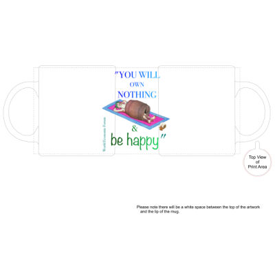 World Economic forum: satire definition mug Thumbnail