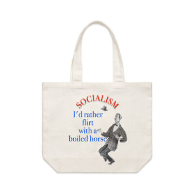 SOCIALISM satire definition bag Thumbnail