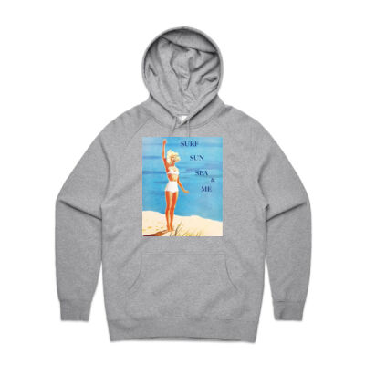Surf, sun sea & me hoodie Thumbnail