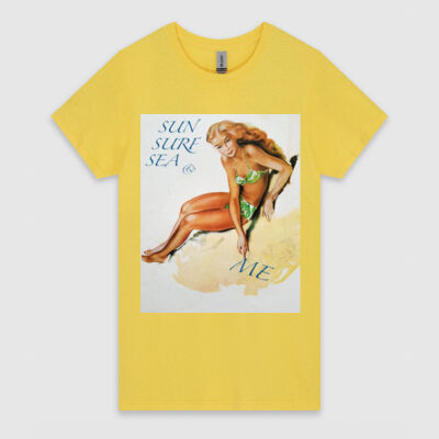 sun, surf, sea & me t shirt Thumbnail