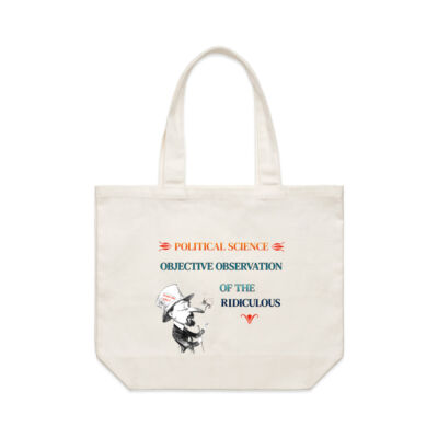 political science satire definition bag Thumbnail
