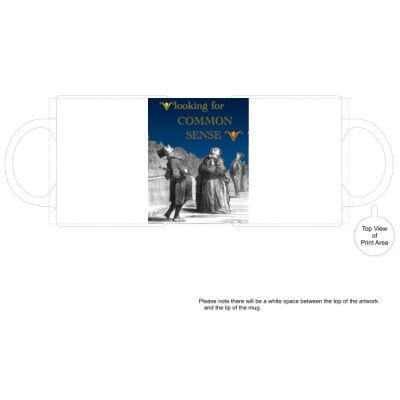 COMMON SENSE satire definition mug Thumbnail
