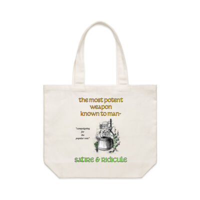 SATIRE: satire definition bag Thumbnail