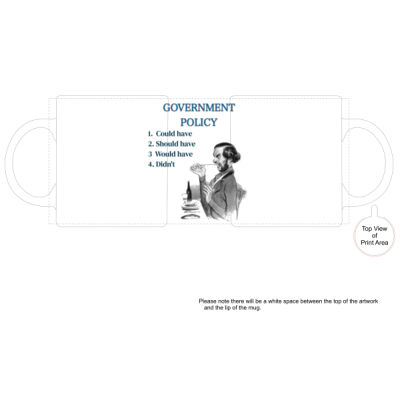GOVERNMENT Satire definition mug Thumbnail