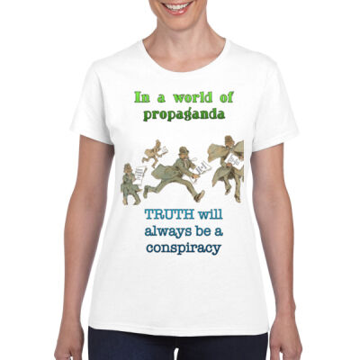 conspiracy satire definition t shirt Thumbnail
