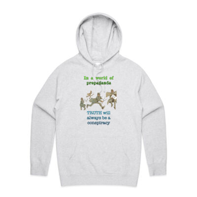 conspiracy satire definition hoodie Thumbnail